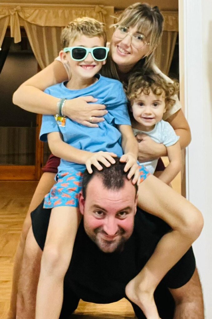 Roberto Matrullo e Famiglia
